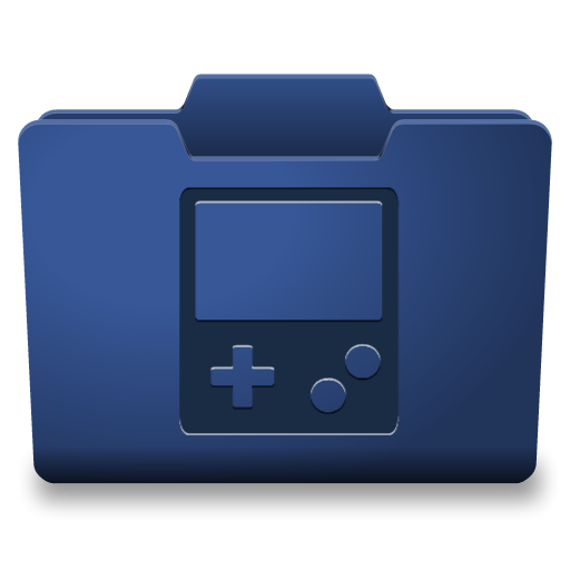 Blue Games Icon 512x512 png